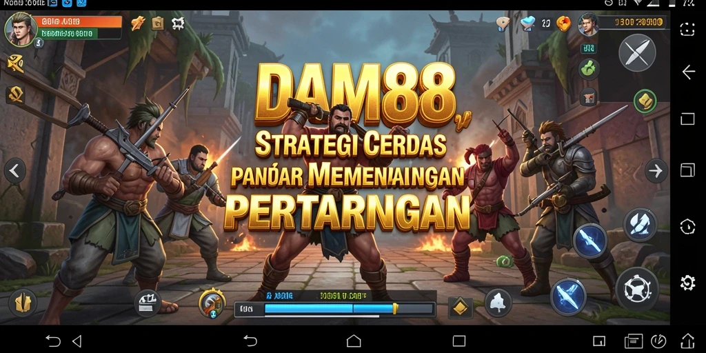 Screenshot permainan DAM88 menampilkan strategi dan taktik yang mendebarkan.