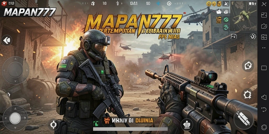 Gameplay seru di <strong>MAPAN777</strong> dengan aksi tembak-menembak realistis.