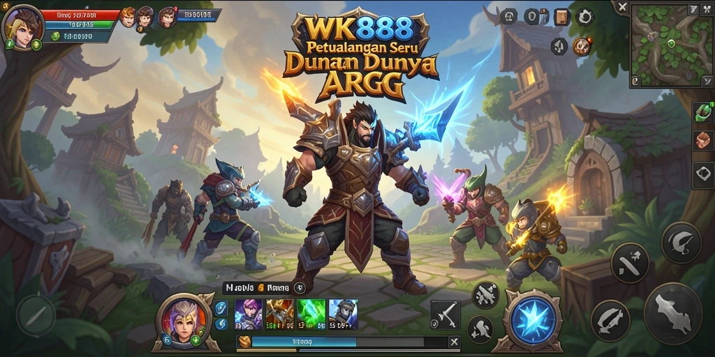 Screenshot gameplay WK888 menampilkan petualangan menegangkan di dunia ARPG.